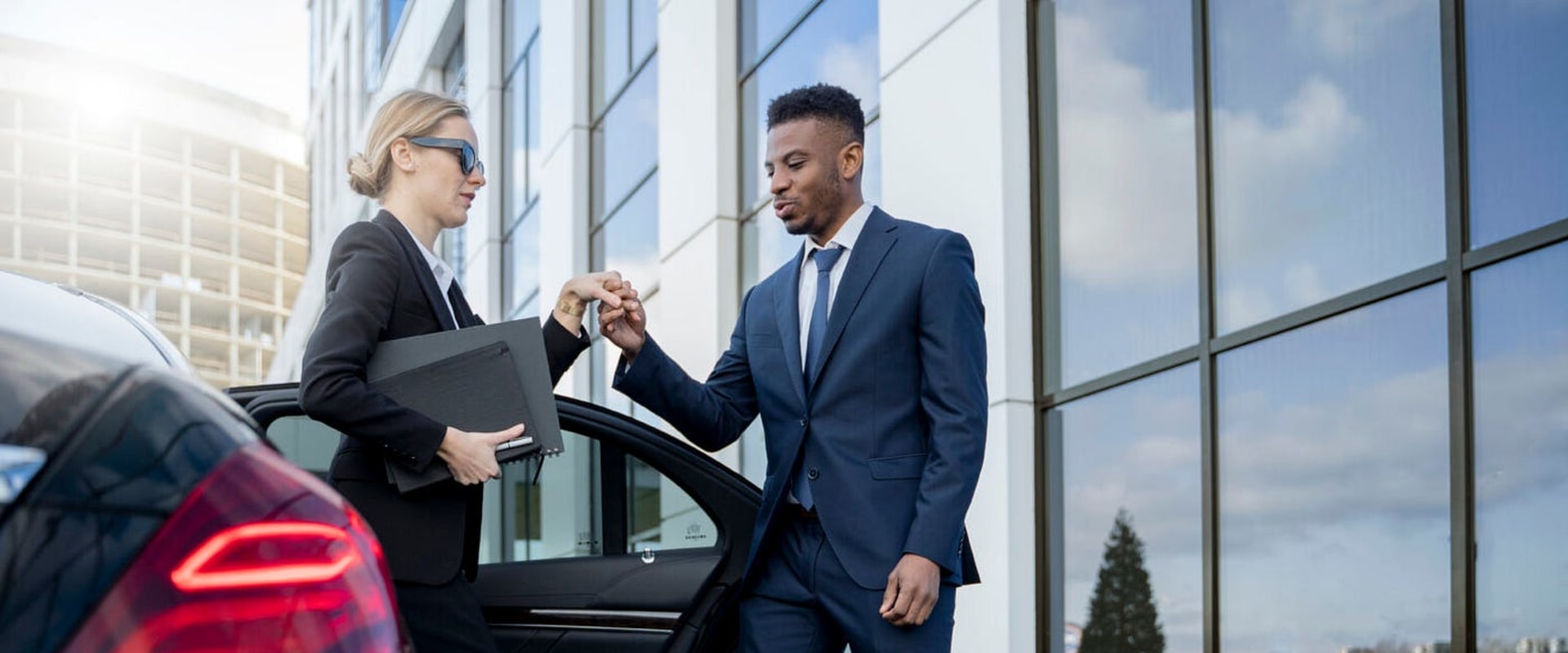 Impress clients with a luxury town car service